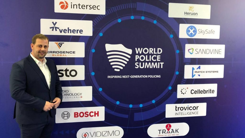 Decrypta Technologies auf dem World Police Summit 2023 in Dubai